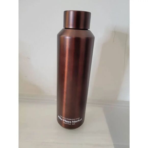 Starbucks New Brown Pike Place Market 20oz Brown Tumbler New - Picture 2 of 9